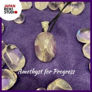 Amethyst Pendant - Progress